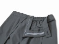 袖・裾ゴム式撥水高機能作務衣　日本製 ズボンウエスト部分