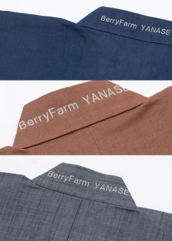 【ロゴ刺繍/後ろ衿】ユニフォーム