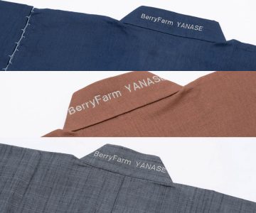 【ロゴ刺繍/後ろ衿】ユニフォーム