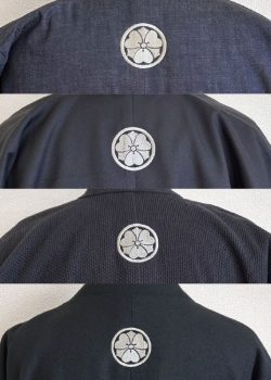 【簡単家紋刺繍】B-03 丸に剣片喰