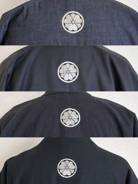 【簡単家紋刺繍】B-03 丸に剣片喰