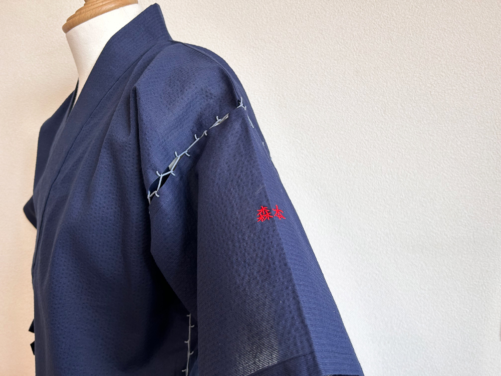 【文字刺繍】