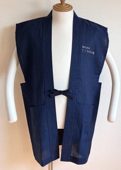 羽織の左胸に刺繍