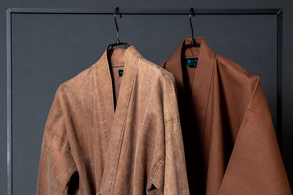 本柿渋作務衣を10回洗ってみました。 | よみもの - 作務衣・甚平