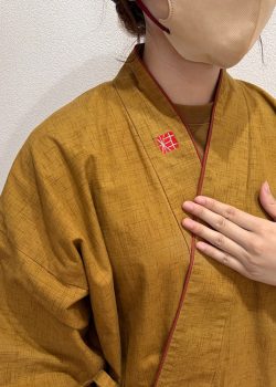 【簡単絵柄刺繍】W-03 和粋庵 赤×銀