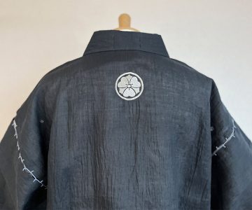 【簡単家紋刺繍】B-03 丸に剣片喰
