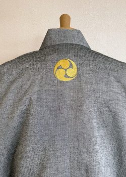 【簡単家紋刺繍】C-06 左三つ巴