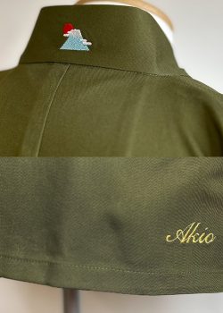 【簡単絵柄 / 文字刺繍】E-01：富士山