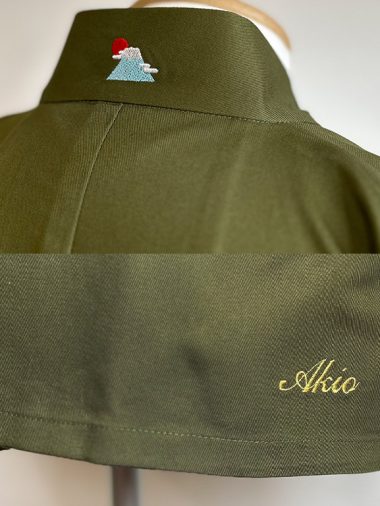 【簡単絵柄 / 文字刺繍】E-01：富士山
