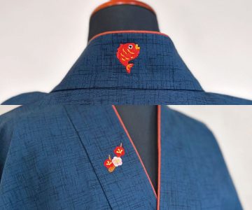 【簡単絵柄刺繍】E-03 鯛/F-04 梅