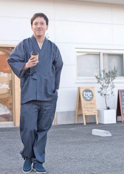 5095 カイハラデニム・ピマ綿作務衣