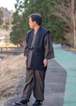 3012 太刺子羽織 No.2 黒