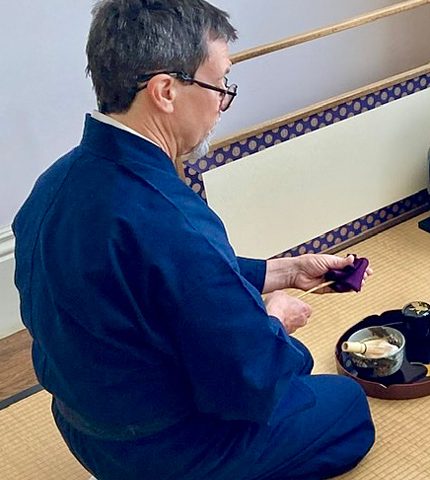 【身長156cm】1083 手紡ぎ風･遠州織作務衣 No.61濃紺 S