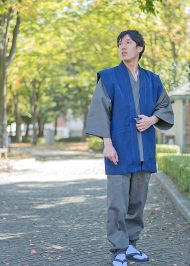 2024 本藍染太刺子羽織 No.1 濃紺