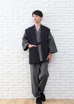 5093 カイハラデニム・11オンス羽織 No.1 濃紺