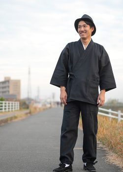 2012 太刺子作務衣 No.2 黒