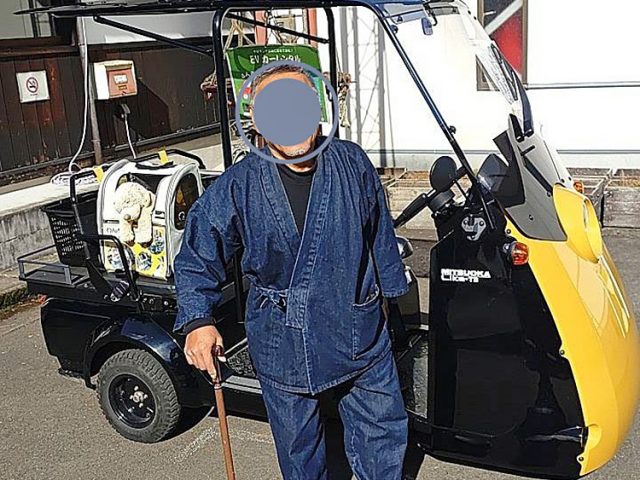 【身長156cm】5288 カイハラデニム・11オンスバイオウオッシュ作務衣[改] No.1 濃紺 M