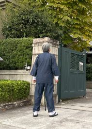 【身長173cm】5095 カイハラデニム・ピマ綿作務衣 No.1 濃紺 L