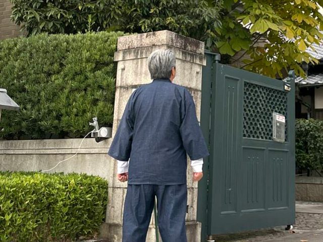 【身長173cm】5095 カイハラデニム・ピマ綿作務衣 No.1 濃紺 L