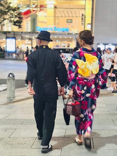 【身長170cm】1095 近江ちぢみ本麻作務衣 No.99 黒 M