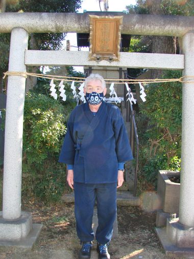 【身長180cm】2012 太刺子作務衣 No.1 濃紺 LL