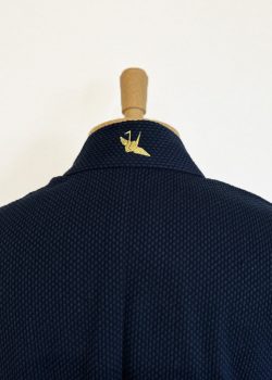 【簡単絵柄 /後ろ衿】E-07　鶴・金