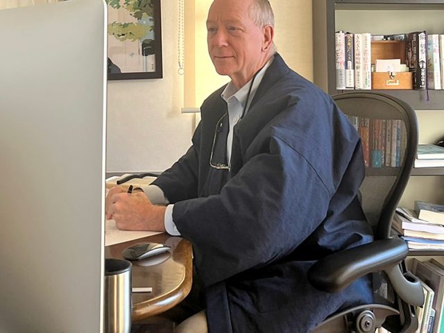 【身長172cm】2027 たてスラブ綿入袢天 No.2 鉄紺 F