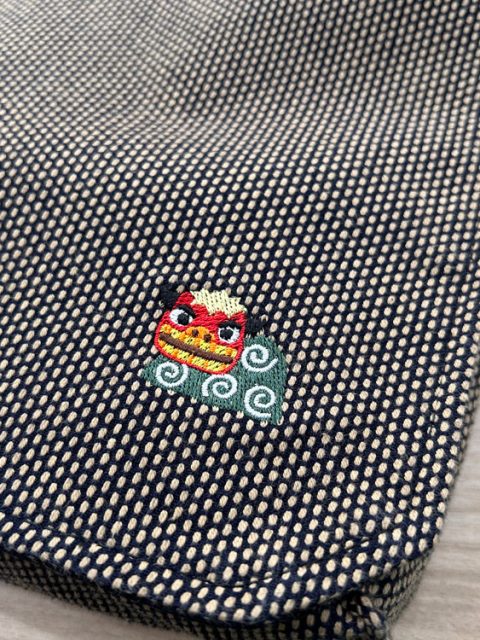 頭他袋に獅子舞【簡単絵柄】