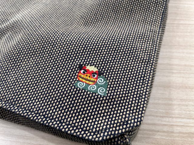 頭他袋に獅子舞【簡単絵柄】