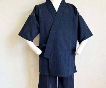 甚平にポケット6個追加