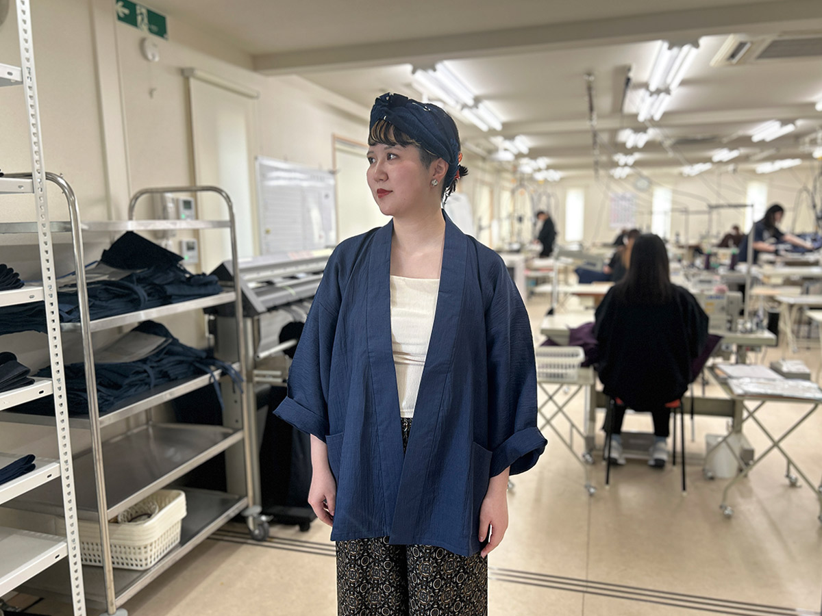 1093 近江ちぢみ本麻ジャケット