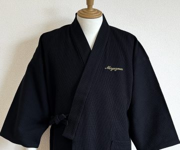 台湾の日本人シェフの作務衣