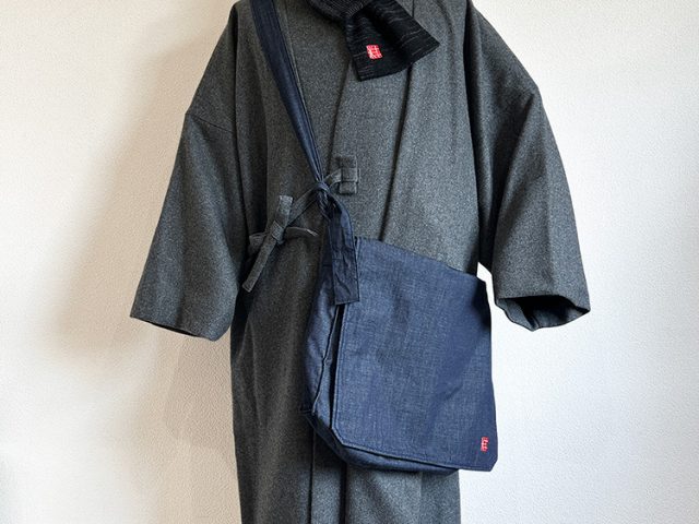 ワンポイントで映える和粋庵の粋ロゴ刺繍