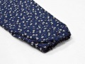 女性総柄作務衣　絣桜（かすりざくら）紺ズボンポケット