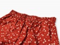 女性総柄作務衣　絣桜（かすりさくら）エンジズボンウエスト