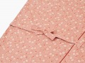 女性総柄作務衣　桜（さくら）ピンク紐部分