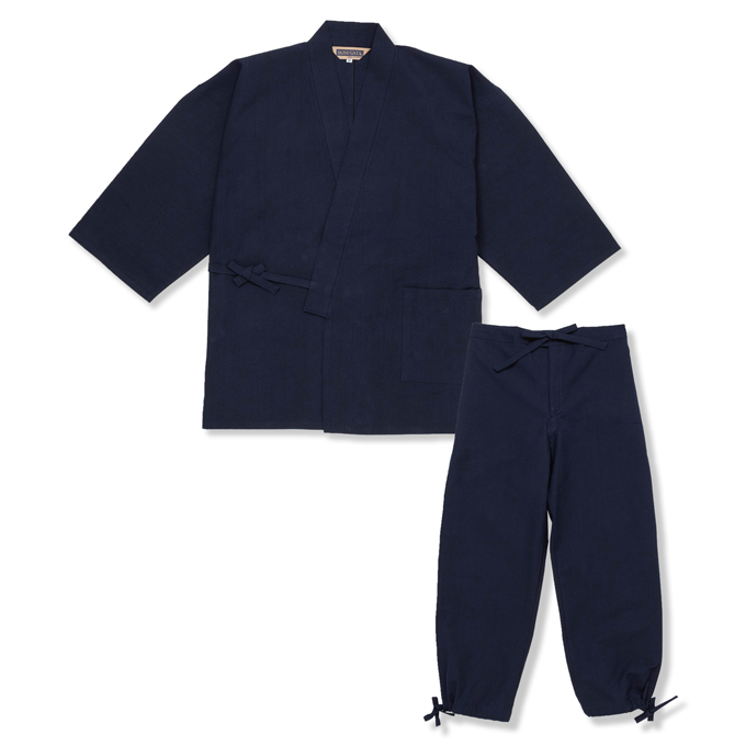 2011 遠州本藍染作務衣 No.1 濃紺 | 作務衣・甚平通販 和粋庵