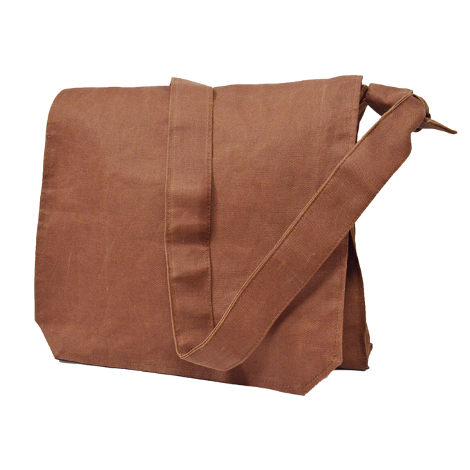 3010 本柿渋染頭陀袋 No.1 柿渋茶