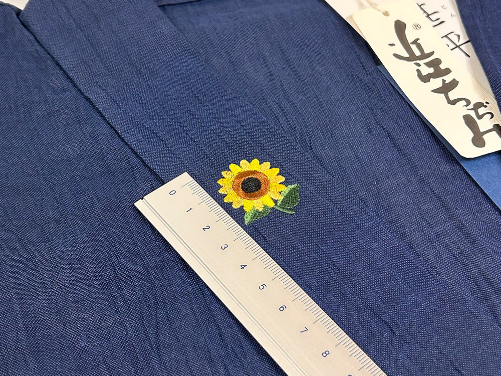 簡単絵柄刺繍