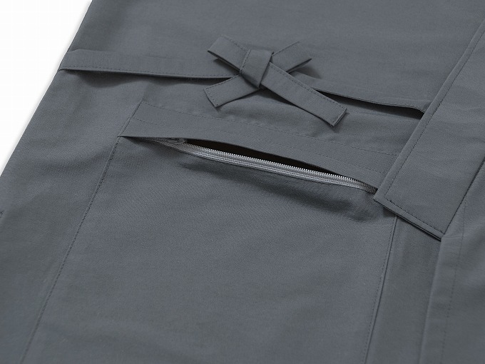 5035 撥水高機能作務衣　No.2 グレー