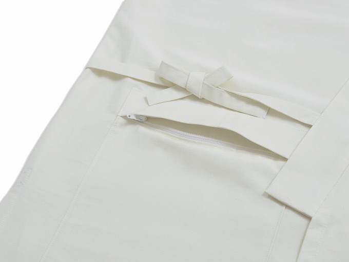 5035 撥水高機能作務衣　No.4 白　　