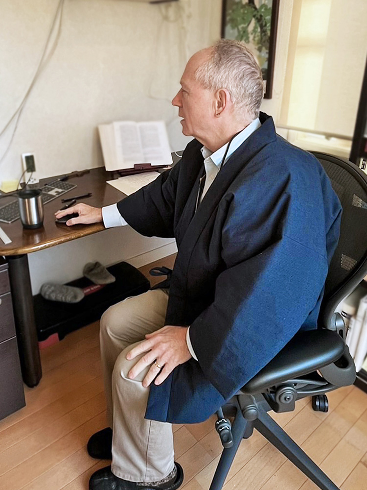 たてスラブ袢天