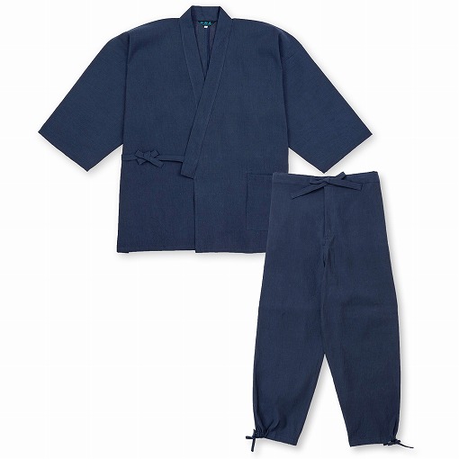 アイスコットン近江ちぢみ作務衣