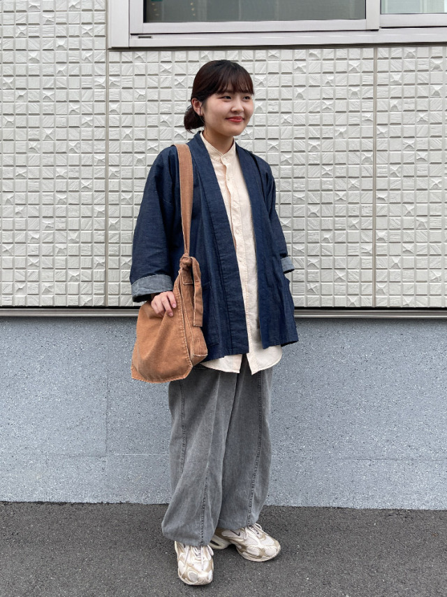 3010 本柿渋染頭陀袋
