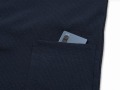 クールマックス・サッカー作務衣　日本製 上着ポケット　携帯が入る内ポケット付