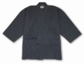 近江ちぢみ絣織作務衣