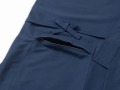 袖・裾ゴム式撥水高機能作務衣　日本製 上着ポケット、紐部分