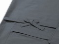袖・裾ゴム式撥水高機能作務衣　日本製 上着紐